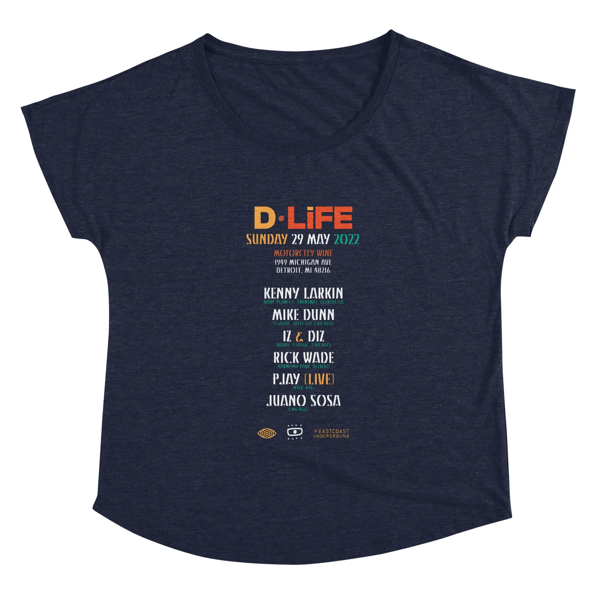 D-LiFE 2022 Lineup Scoop Neck Dolman