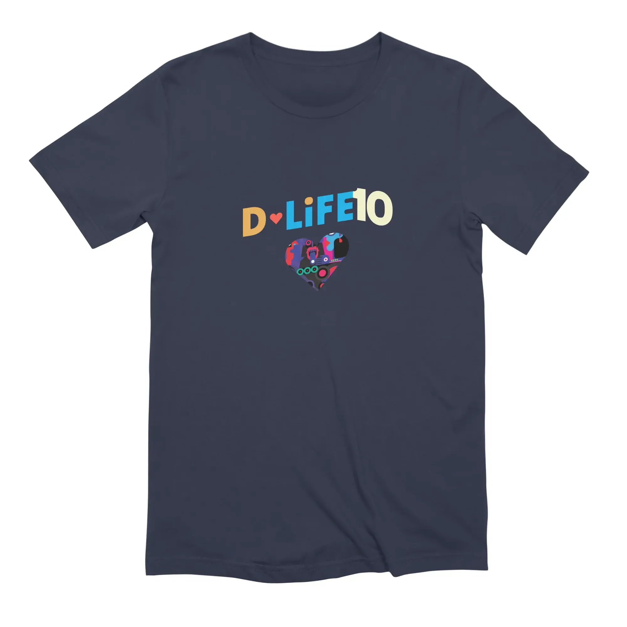 D-LiFE 10 Heart Extra-Soft T-Shirt