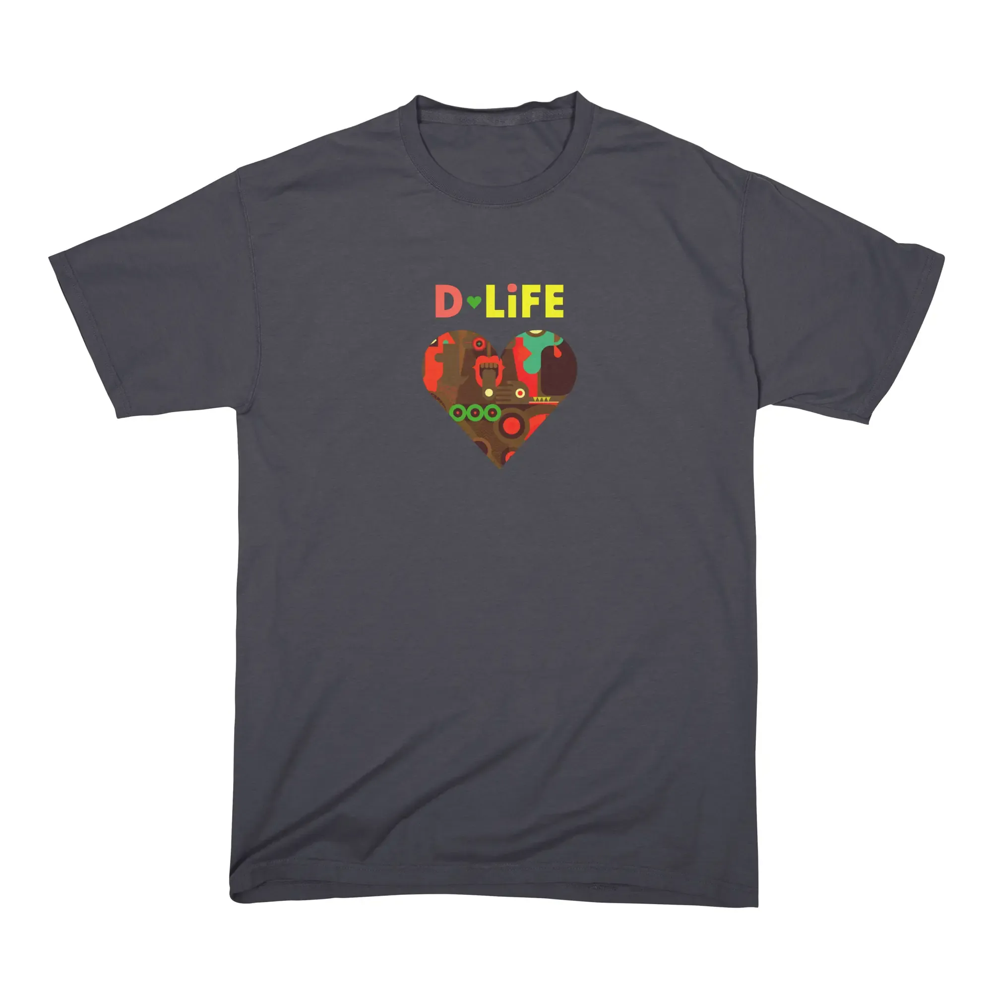 D-LiFE Ites Heart Comfort Colors T-Shirt
